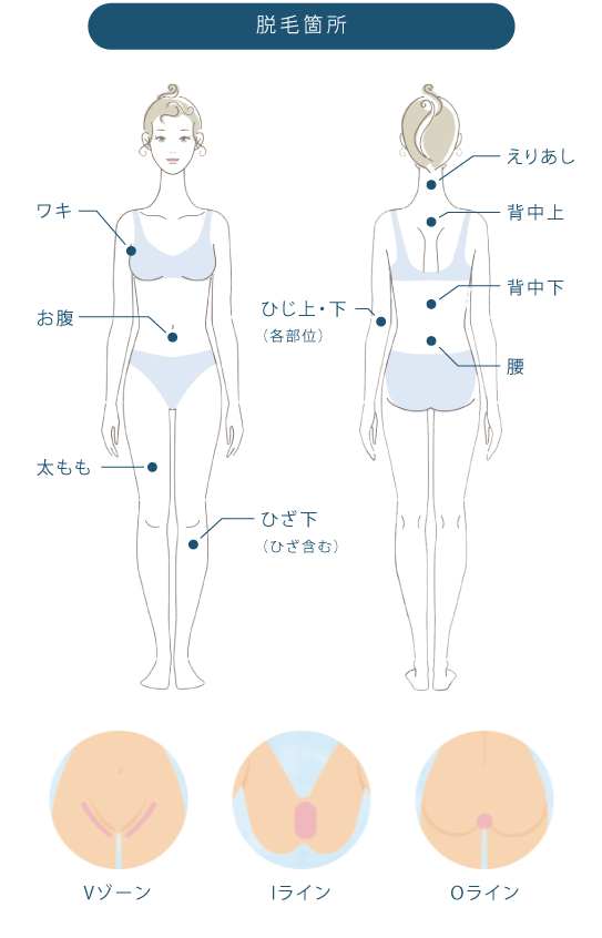 ハイブリッド脱毛